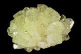 Yellow-Green Adamite Crystal Cluster - Durango, Mexico #127031-1